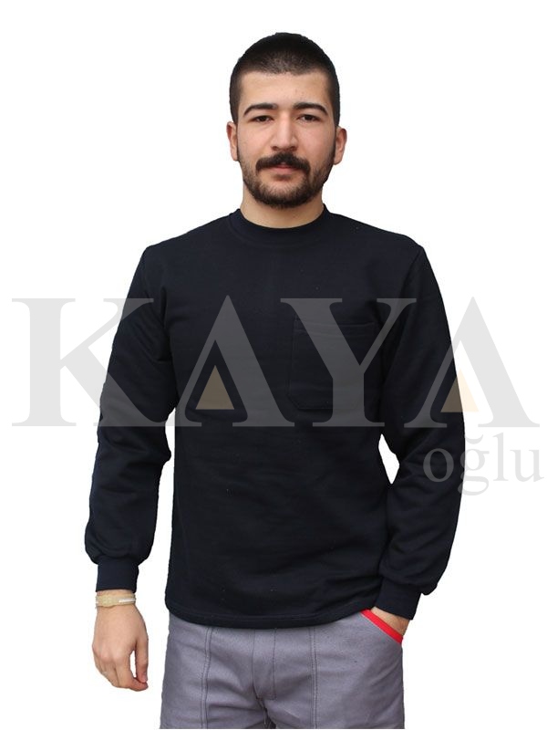 SWEAT SHIRT BSKLET YAKA - LACVERT
