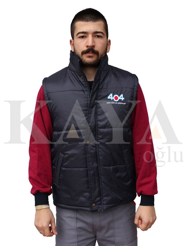 YELEK LACİVERT TAFETTA