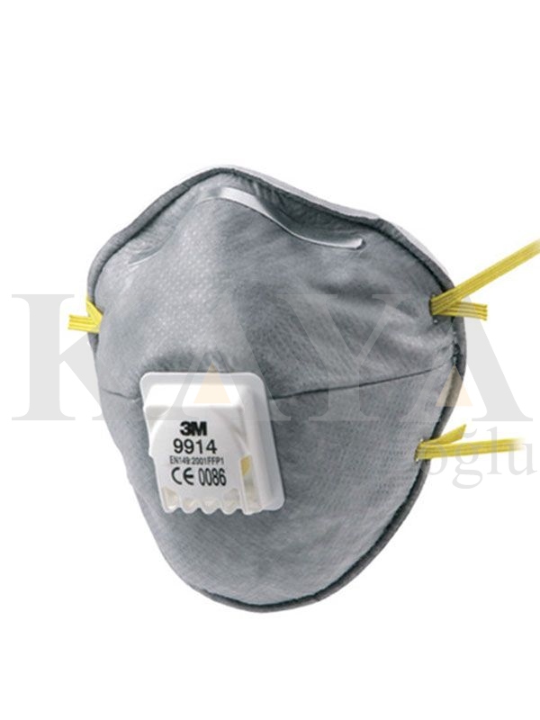 3M 9914 AKTİF KARBONLU FFP1