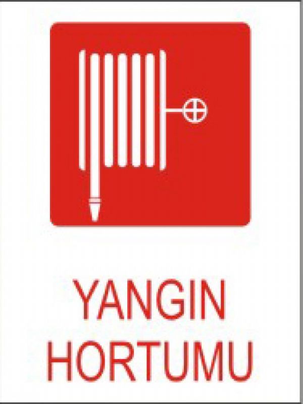 YANGIN HORTUMU KAZ YAZISI 25 X 35 CM