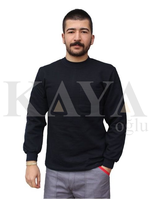 SWEAT SHIRT BSKLET YAKA - LACVERT