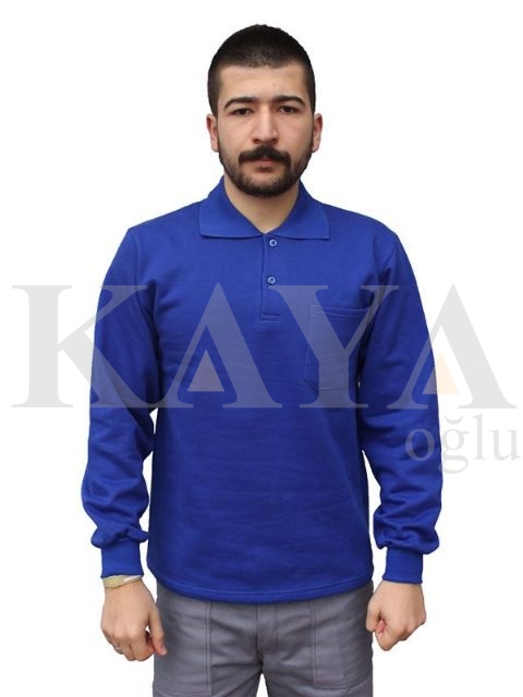 SWEAT SHIRT POLO YAKA - SAKS MAV