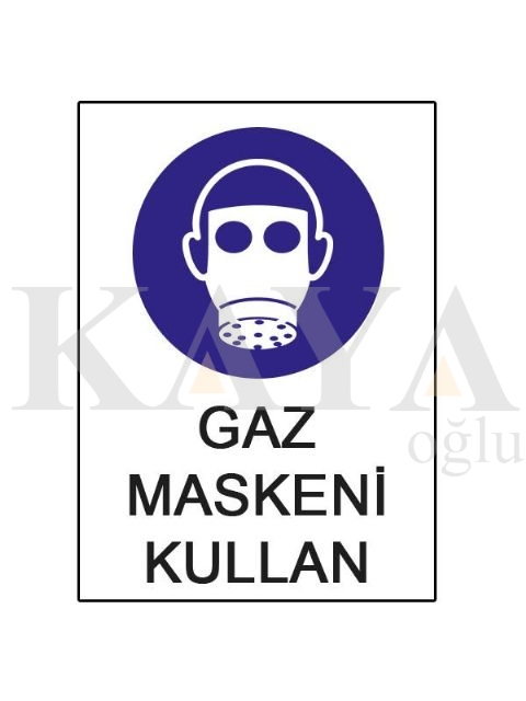 GAZ MASKEN KULLAN