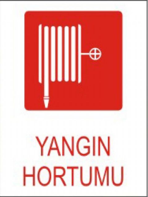 YANGIN HORTUMU KAZ YAZISI 25 X 35 CM